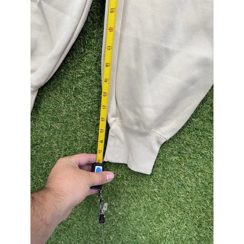 Nike Tech Fleece Joggers Mens Small Sportswear Sweatpants Athleticwear Beige y2k